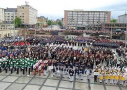 12th May_ with 3000 musicians at the Grand Closing Ceremony and Parade in Chemnitz