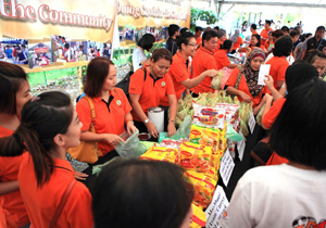 Raising funds by Group HR, Group IT & Group ED