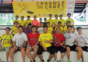 SuperSquashers' Conquer the Court