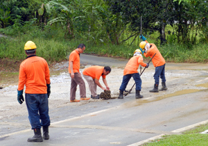 PPES Works resurfaces carpark