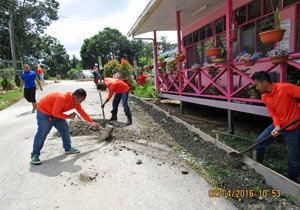 RMU Mukah builds for SK Pengkalan Lobang