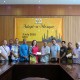 Handing out of cheques to representatives in Miri