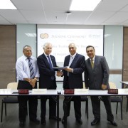 Signing Ceremony between CMS Infra Trading and IPV Distributors