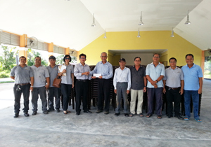CMS Clinker donates chairs to Kampung Masaan