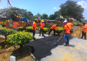 CMS Roads & CMS Premix at SK Rambungan, Lundu