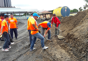 Solid Foundation for Carmelite Monastery