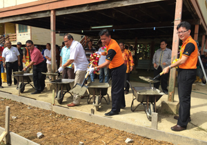 New Walkway for SK Kampung Nyalau