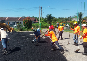 Parking Lot for The Ephipany Chapel by RMU Tapah