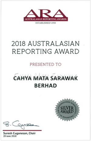 Australasian Reporting Award 2018