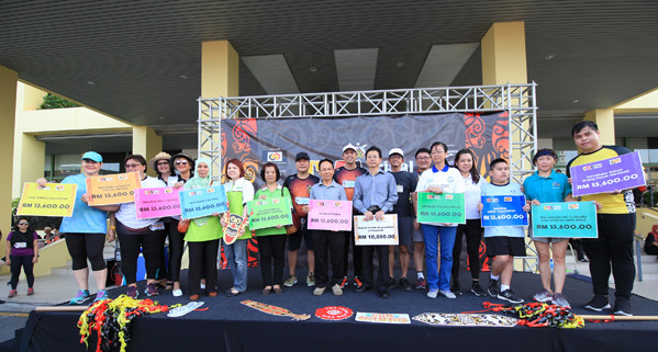 Presentation of cheques to 11 charitable organisations