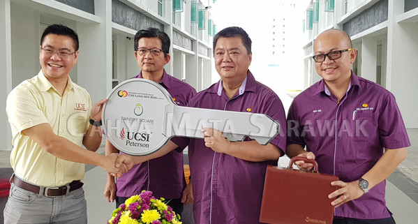 Handover-of 18 units of Raintree Square  Commercial Shophouses at The Isthmus to UCSI