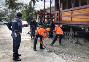 Combined CSR effort to assist Sekolah Kebangsaan Tuanku Bagus, Sebuyau