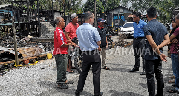 The fire victims sharing their experiences of that fateful day