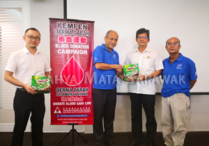 CMS supports the Sarawak Blood Donor Society