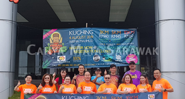 Group photo of the CMS Tribal Run 5.0 committee