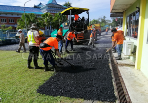 Kindy gets spruced up by RMU Kuching
