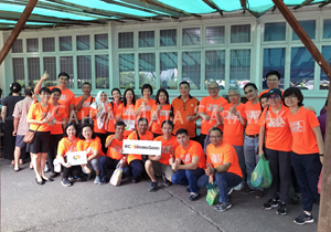 Raising funds for Sarawak Cheshire Home