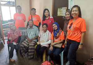 CMS Quarries distribute essentials to five families