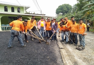 New parking spaces at Masjid Darul Muhsinin