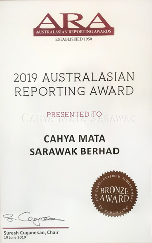 2019 ARA Reporting Award (Bronze)