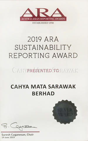 2019 ARA Sustainability Reporting Award (Silver)