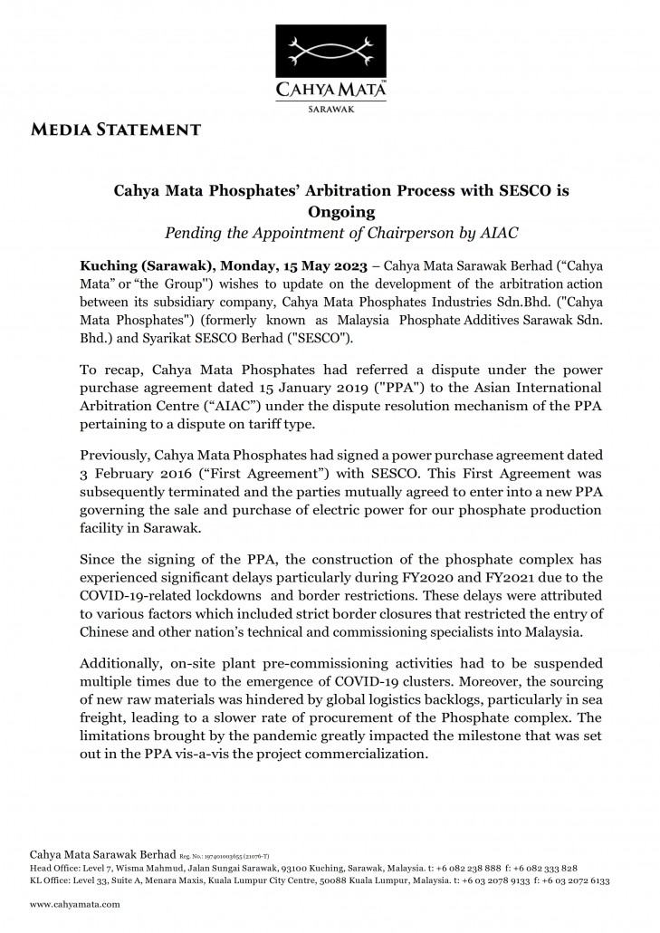 23-May15-Cahya Mata-Phosphates-Press Release-FINAL_001