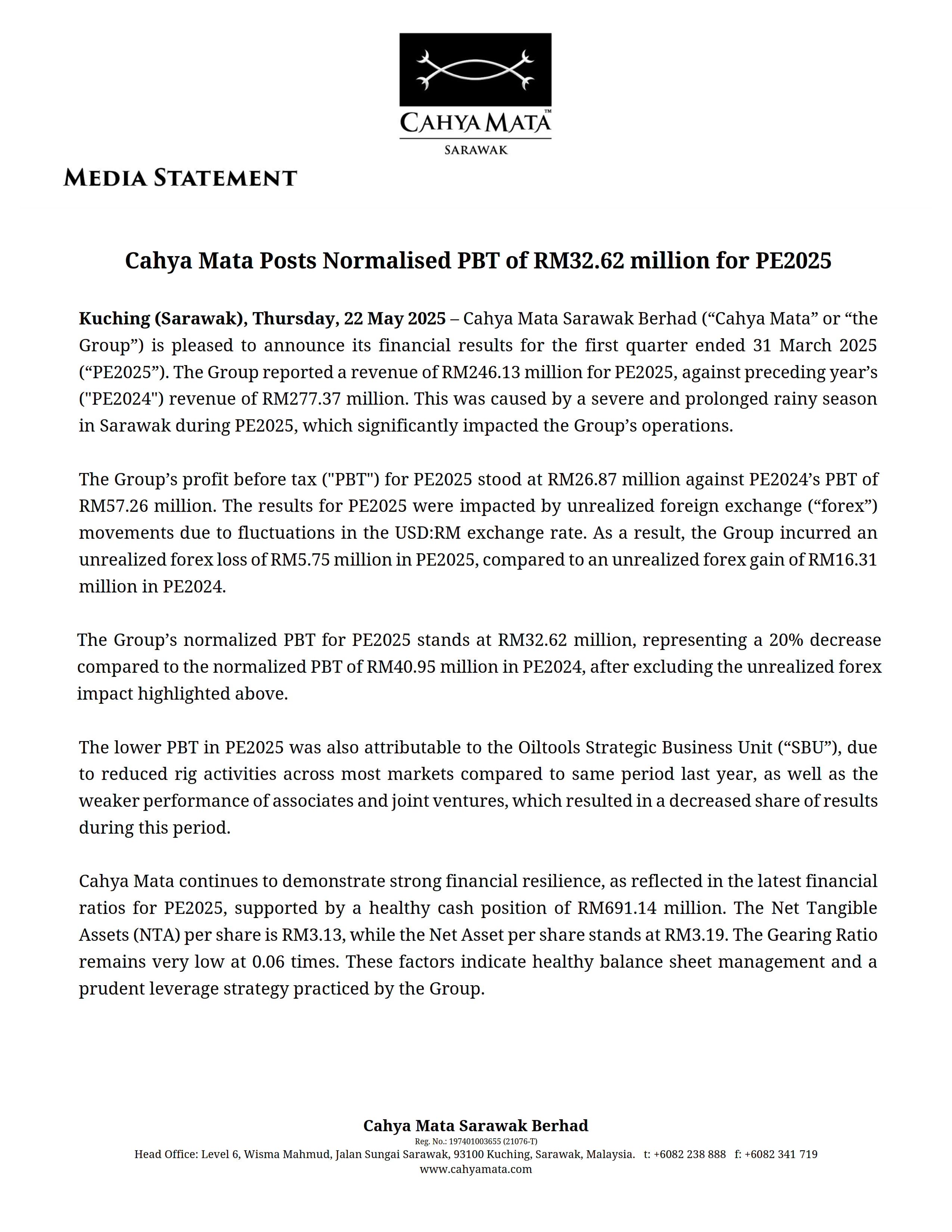 Cahya Mata - 1Q2025 Media Release_001